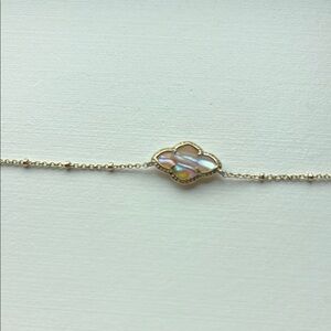 Elegant Gold and Iridescent Kendra Scott necklace